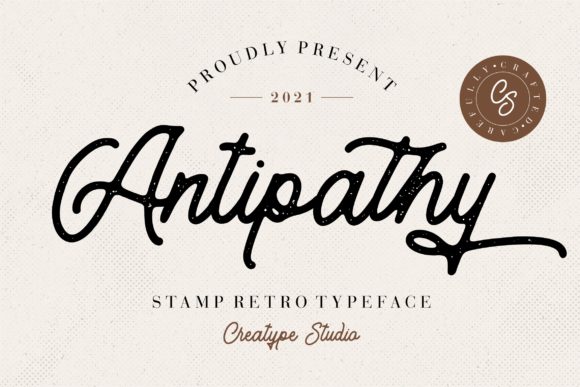 Antipathy: A Timeless Script Font for Branding and Design