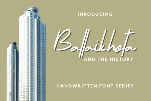Ballaikhota: The Font That Elevates Your Brand’s Visual Story