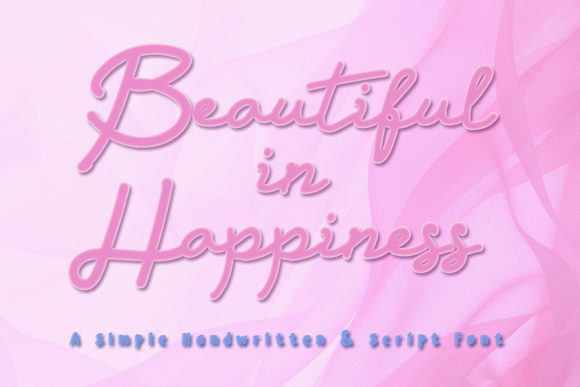 Beautiful in Happiness: A Font That Adds Joy to Your Web Design