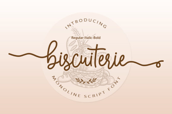 Biscuiterie: A Script Handwritten Font for Luxury and Romance in Digital Design