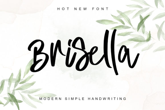 Brisella: A Versatile Script Handwritten Font for Editorial Design