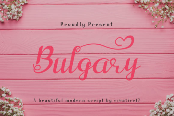Bulgary: A Script Handwritten Font for Luxurious Web Design