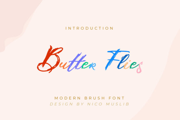Butter Flies: A Font That Elevates Your Brand