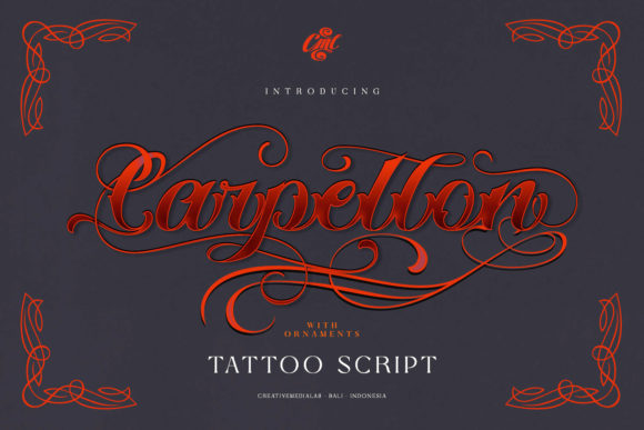 Carpellon: A Script Handwritten Font for Elegant Branding and Creative Design