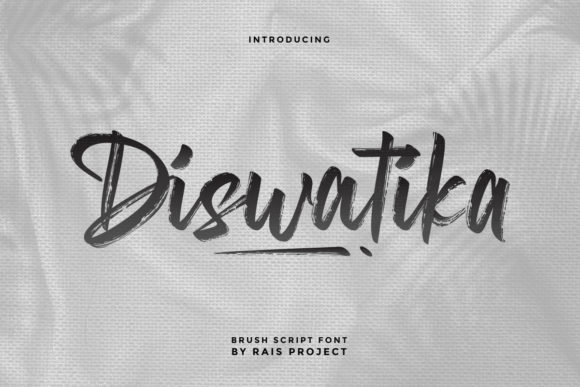 Diswatika: The Perfect Handwritten Font for Branding and Design