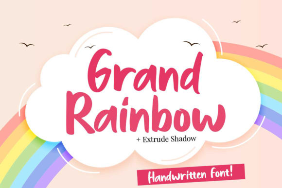 Grand Rainbow: The Font That Turns Campaigns into Art