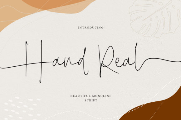 Hand Real: The Script Handwritten Font That Elevates Your Brand