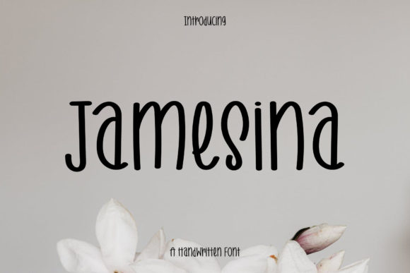 Jamesina: The Handwritten Font That Elevates Your Creative Projects