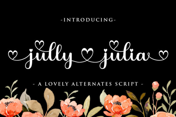 Jully Julia: A Script Handwritten Font for Elevating Brand Identity