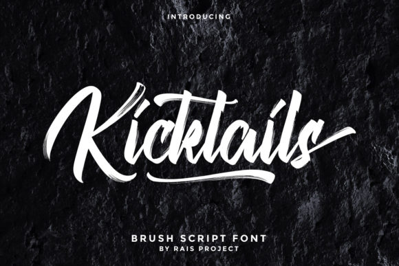 Kicktails: The Script Handwritten Font That Elevates Your Campaigns