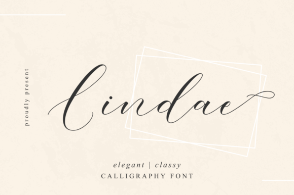 Lindae: A Script Handwritten Font for Luxurious Branding and Campaign Design