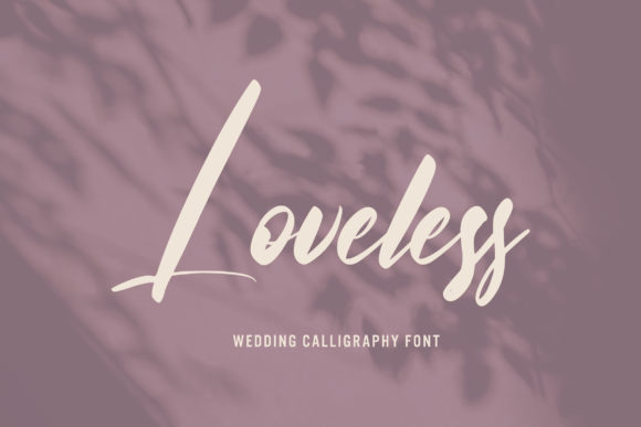 Loveless: A Script Handwritten Font That Elevates Brand Identity
