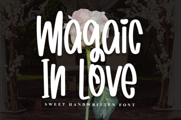 Magaic in Love: A Script Handwritten Font for Creative Branding