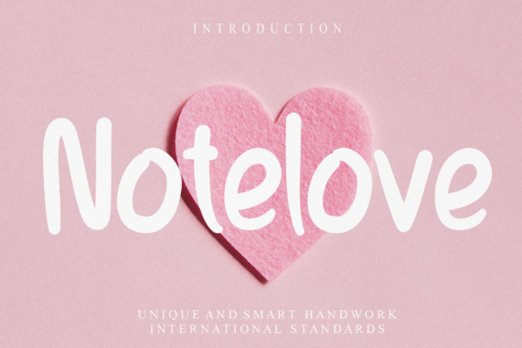 Notelove: The Perfect Font for Small Business Branding