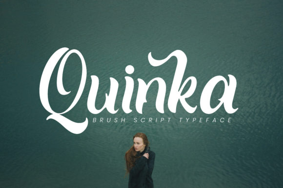 Quinka: A Versatile Script Font for Editorial Design and Branding