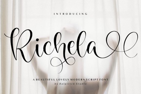 Richela: The Script Handwritten Font That Elevates Your Brand’s Visual Story
