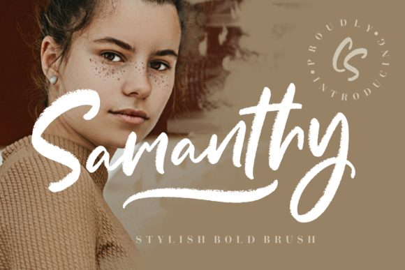 Samanthy: A Script Font for Elegant Editorial Design