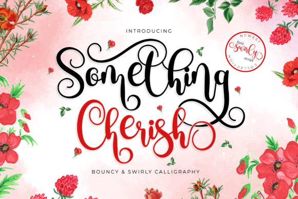Something Cherish: A Romantic Script Font for Web Designers