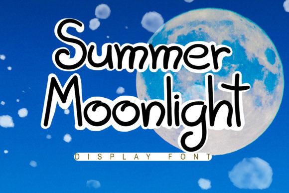 Summer Moonlight: A Font for Elegant Storytelling