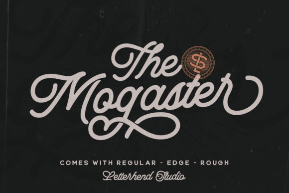 The Mogaster: A Script Handwritten Font for Editorial Elegance