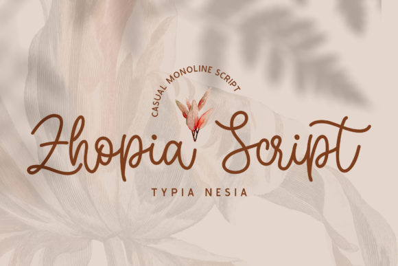 Zhopia: The Timeless Script Font for Handmade Creators